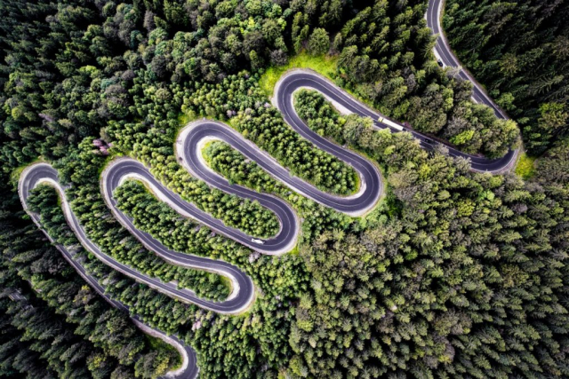 2nd Prize Winner – Nature: Infinite Road to Transylvania by Calin Stan